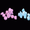 Pellets Pink Star Pellets Blue Bliss